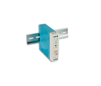 MDR-20-24 FONTE CHAVEADA 110/220V 24V-1A MONTAGEM EM TRILHO DIN MEAN WELL METALTEX°°