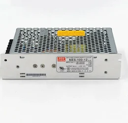 FONTE CHAVEADA 12VCC 8,5A 100WALIMEN.110/220VSELECIONADO CHAVE APÓS TER . IND. LRS-100-12 NES-100 12MEAN WELL METALTEX°°