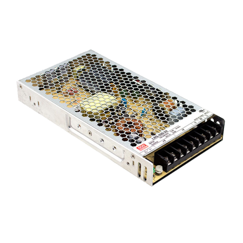 LRS-200-15 FONTE CHAVEADA 200W ALIMENTAÇÃO 110/220VCA (COM SELETOR DE TENSÃO) SAÍDA 15V 14A MEAN WELL METALTEX°°