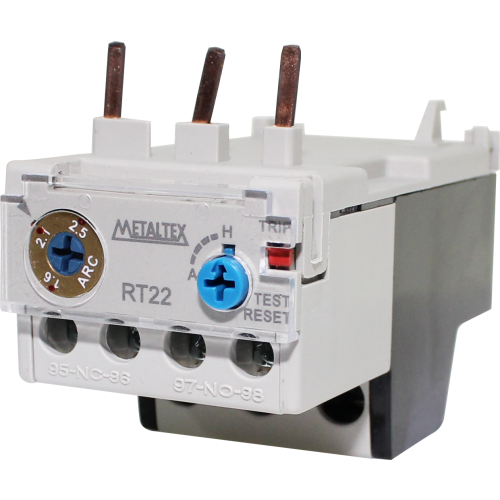 RT22-2,5A RELÉ TERMICO - 1,6-2,5A PARA CT9 A 22 METALTEX °°