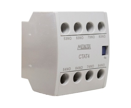 CTAT4-40 CONTATO AUXILIAR FRONTAL 4NA P/CT9 A 85 METALTEX°°