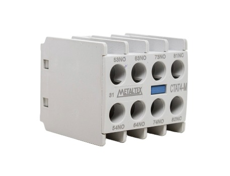 CTAT4-31M CONTATO AUX.FRON. 3NA+1NF P/CTM6 A 16 METALTEX°°
