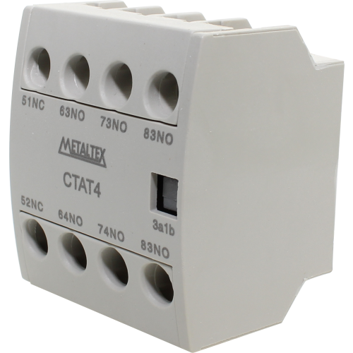 CTAT4-31 CONTATO AUX.FRON. 3NA+1NF P/CT9 A 85 METALTEX°°