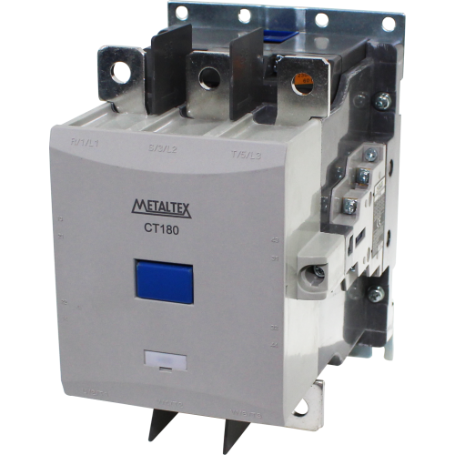 CT180-H5-322 CONTATOR TRIPOLAR 180A/AC3 - BOB: 220VCA - AUX: 2NA+2NF METALTEX°°