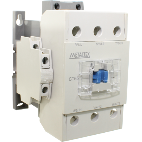 CT85-B5-322 CONTATOR TRIPOLAR 85A/AC3 - BOB: 24VCA - AUX: 2NA+2NF METALTEX°°