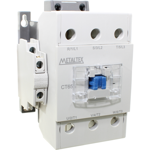 CT65-H5-322 CONTATOR TRIPOLAR 65A/AC3 - BOB: 220VCA - AUX: 2NA+2NF METALTEX°°