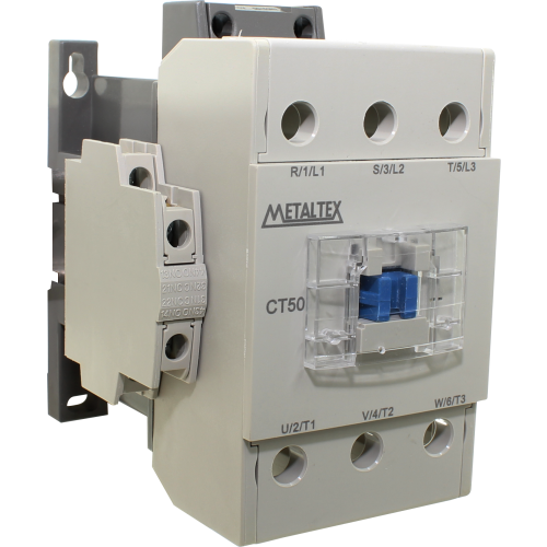CT50-E5-322 CONTATOR TRIPOLAR 55A/AC3 - BOB: 110VCA - AUX: 2NA+2NF METALTEX °°