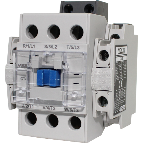 CT40-B5-322 CONTATOR TRIPOLAR 40A/AC3 - BOB: 24VCA - AUX: 2NA+2NF METALTEX°°