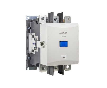 CT220-H5-322 CONTATOR TRIPOLAR 250A/AC3 - BOB: 220VCA - AUX: 2NA+2NF METALTEX°°