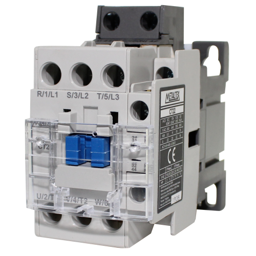CT22-O5-311 CONTATOR TRIPOLAR 22A/AC3 - BOB: 440VCA - AUX: 1NA+1NF METALTEX°°