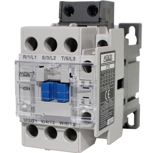 CT12-H5-311 CONTATOR TRIPOLAR 13A/AC3 - BOB: 220VCA - AUX: 1NA+1NF METALTEX°°