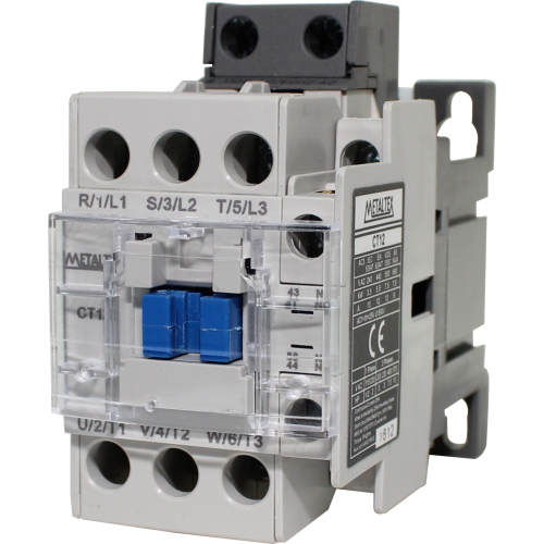CT12-E5-311 CONTATOR TRIPOLAR 13A/AC3 - BOB: 110VCA - AUX: 1NA+1NF METALTEX°°