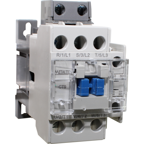 CT9-B5-311 CONTATOR TRIPOLAR 11A/AC3 - BOB: 24VCA - AUX: 1NA+1NF  METALTEX °°