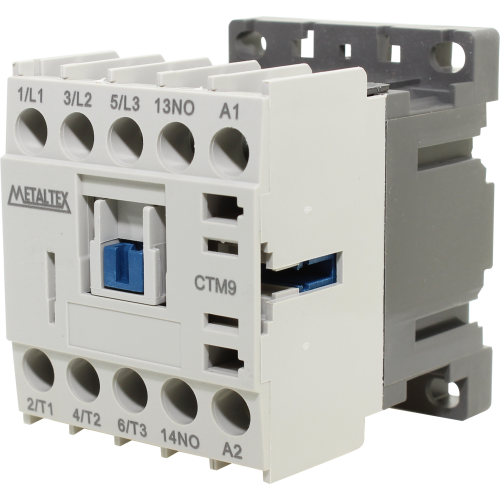 CTM9-E5-310 MINI CONTATOR 9A/AC3 - BOB: 110VCA - AUX: 1NA METALTEX °°