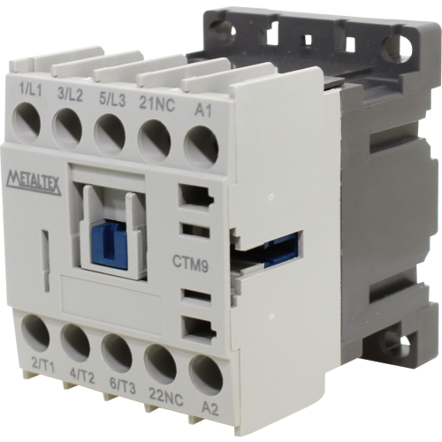 CTM9-B5-301 MINI CONTATOR 9A/AC3 - BOB: 24VCA - AUX: 1NF METALTEX °°