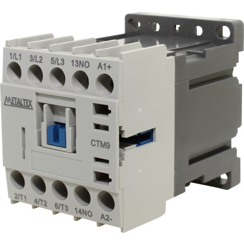CTM9-B0-310 MINI CONTATOR 9A/AC3 - BOB: 24VCC - AUX: 1NA METALTEX°°