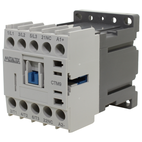 CTM9-B0-301 MINI CONTATOR 9A/AC3 - BOB: 24VCC - AUX: 1NF METALTEX °°