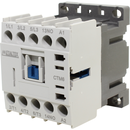 CTM6-E5-310 MINI CONTATOR 7A/AC3 - BOB: 110VCA - AUX: 1NA METALTEX °°