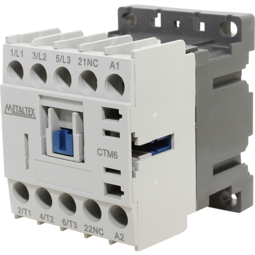 CTM6-B5-301 MINI CONTATOR 7A/AC3 - BOB: 24VCA - AUX: 1NF METALTEX°°