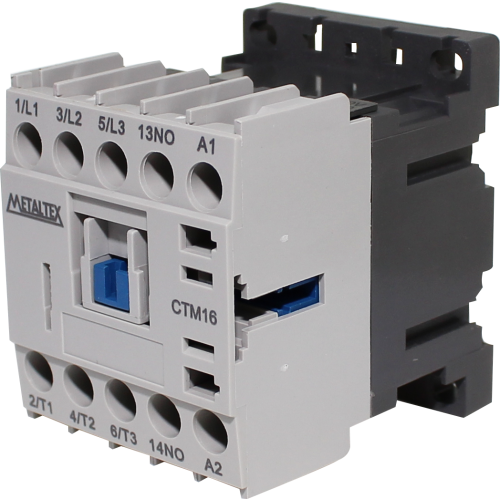 CTM16-H5-310 MINI CONTATOR 15A/AC3 - BOB: 220VCA - AUX: 1NA METALTEX°°