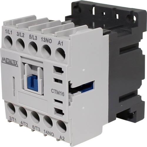 CTM16-E5-310 MINI CONTATOR 15A/AC3 - BOB: 110VCA - AUX: 1NA METALTEX°°