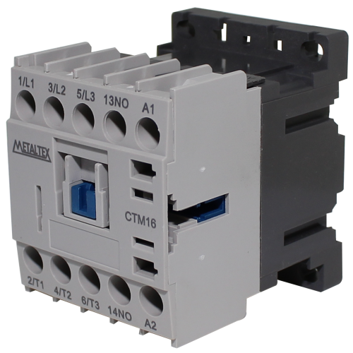 CTM16-B5-310 MINI CONTATOR 15A/AC3 - BOB: 24VCA - AUX: 1NA  METALTEX°°
