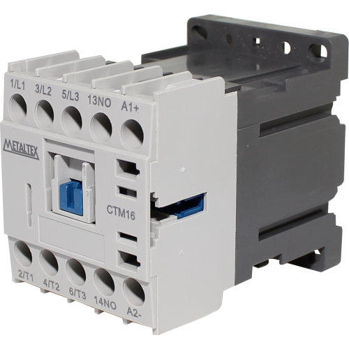 CTM16-B0-310 MINI CONTATOR 15A/AC3 - BOB: 24VCC - AUX: 1NA METALTEX °°