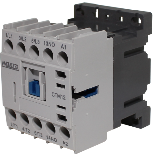 CTM12-H5-310 MINI CONTATOR 12A/AC3 - BOB: 220VCA - AUX: 1NA METALTEX°°