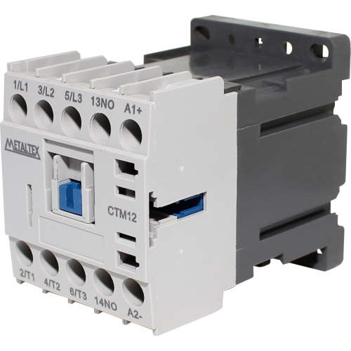 CTM12-B0-310 MINI CONTATOR 12A/AC3 - BOB: 24VCC - AUX: 1NA METALTEXºº