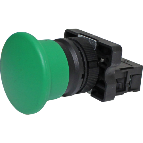 P20AMR-G-1A BOTÃO COGUMELO PULSADOR VERDE - 1NA METALTEXºº