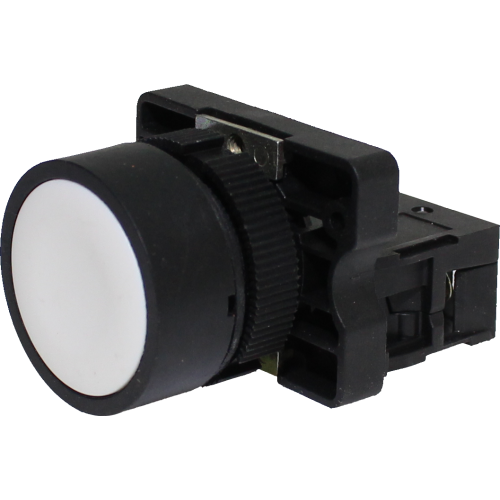 P20AFR-W-1A BOTAO PULSADOR BRANCO METALTEX°°