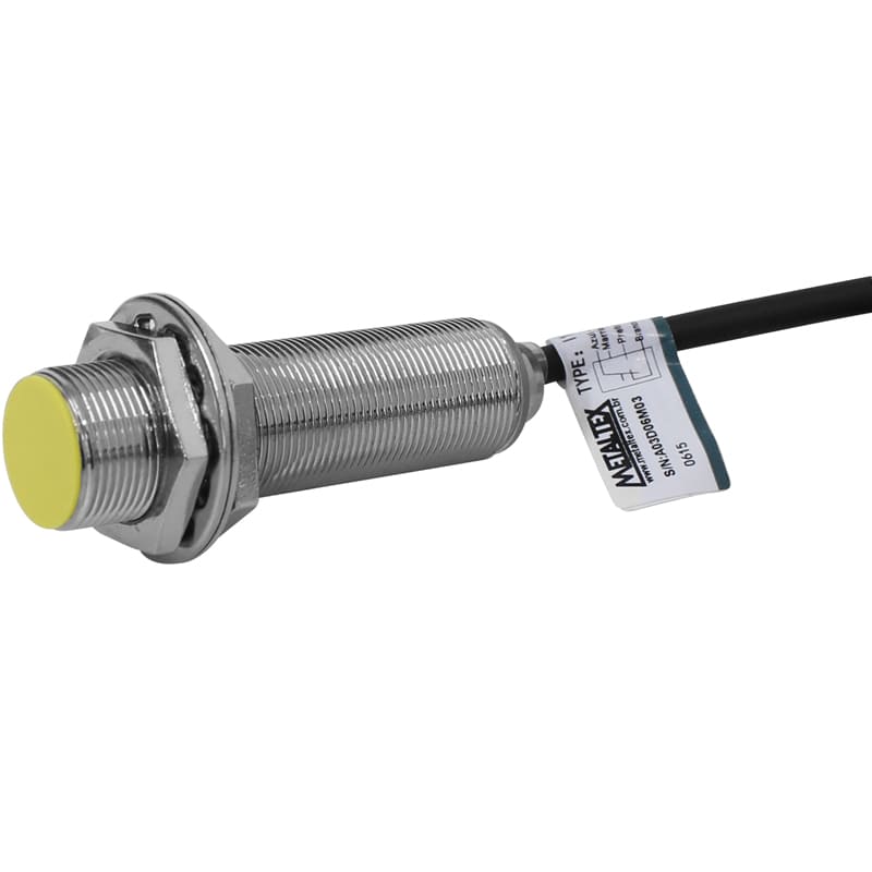 I18-5-DNC SENS.CIL.IND.M18 NPN 1NA+1NF FACEADO METALTEX°°