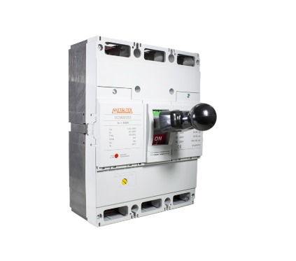 DCM800S3-800A DISJUNTOR CAIXA MOLDADA TRIPOLAR 100KA - 800A METALTEX°°