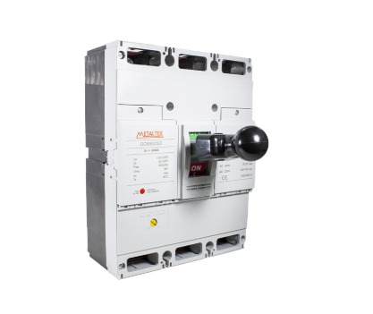 DCM630S3-600A DISJUNTOR CAIXA MOLDADA TRIPOLAR 100KA - 600A METALTEX °°