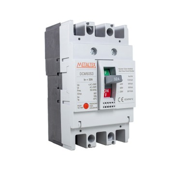 DCM50S3-32A DISJUNTOR CAIXA MOLDADA TRIPOLAR 25KA - 32A METALTEX °°