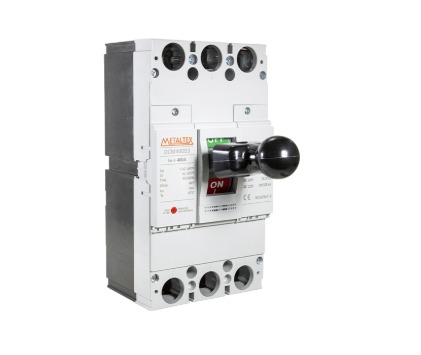 DCM400S3-400A DISJUNTOR CAIXA MOLDADA TRIPOLAR 100KA - 400A METALTEX °°