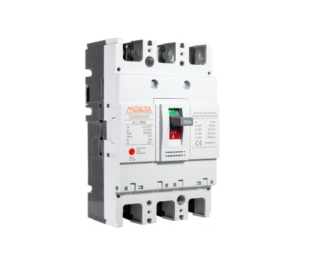 DCM250S3-200A DISJUNTOR CAIXA MOLDADA TRIPOLAR 100KA - 200A METALTEXºº