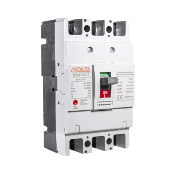 DCM100S3-80A DISJUNTOR CAIXA MOLDADA TRIPOLAR 100KA - 80A METALTEX°°