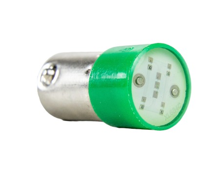 L1-7-G 	LED VERDE BA9S - 24VCC/VCA METALTEX°°