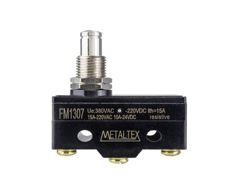 FM1307 CHAVE FIM DE CURSO MINIATURA - ATUADOR PINO C/ROSCA P/ PAINEL METALTEX°°