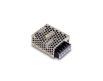 RS-15-5 MINI FONTE CHAVEADA MEAN WELL METALTEX°°