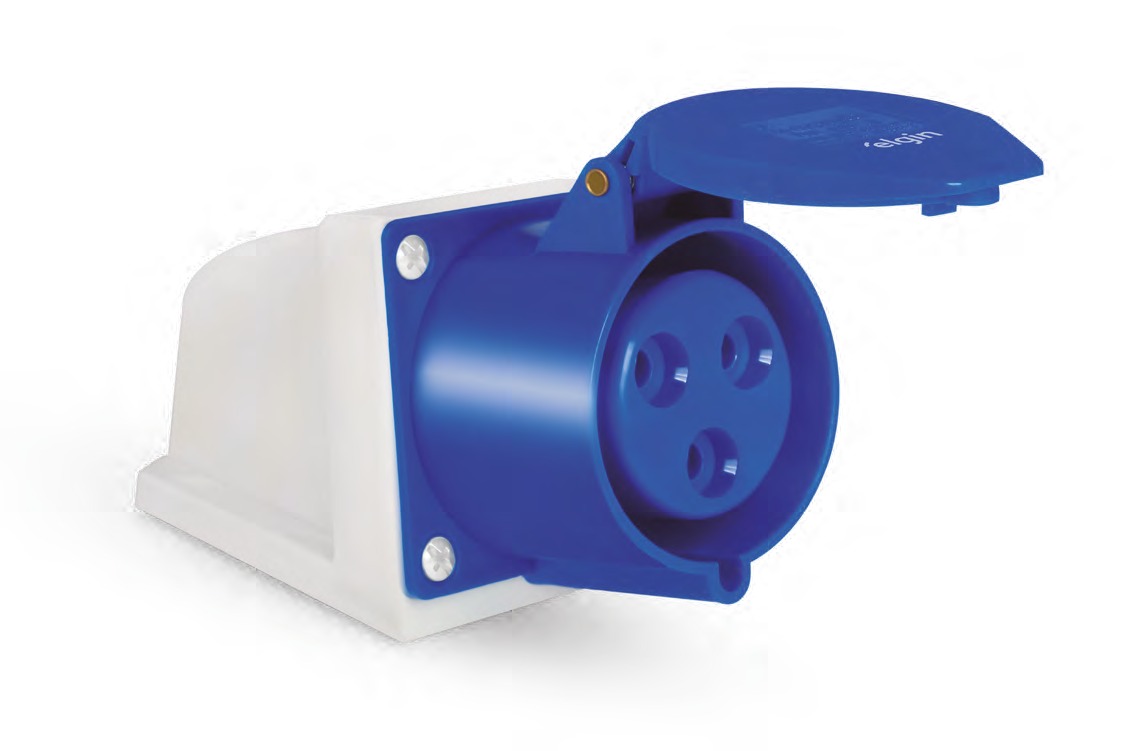TOMADA SOBREPOR ELGP3009 IP67 16A 2P+T 220V 6H ELGIN °°