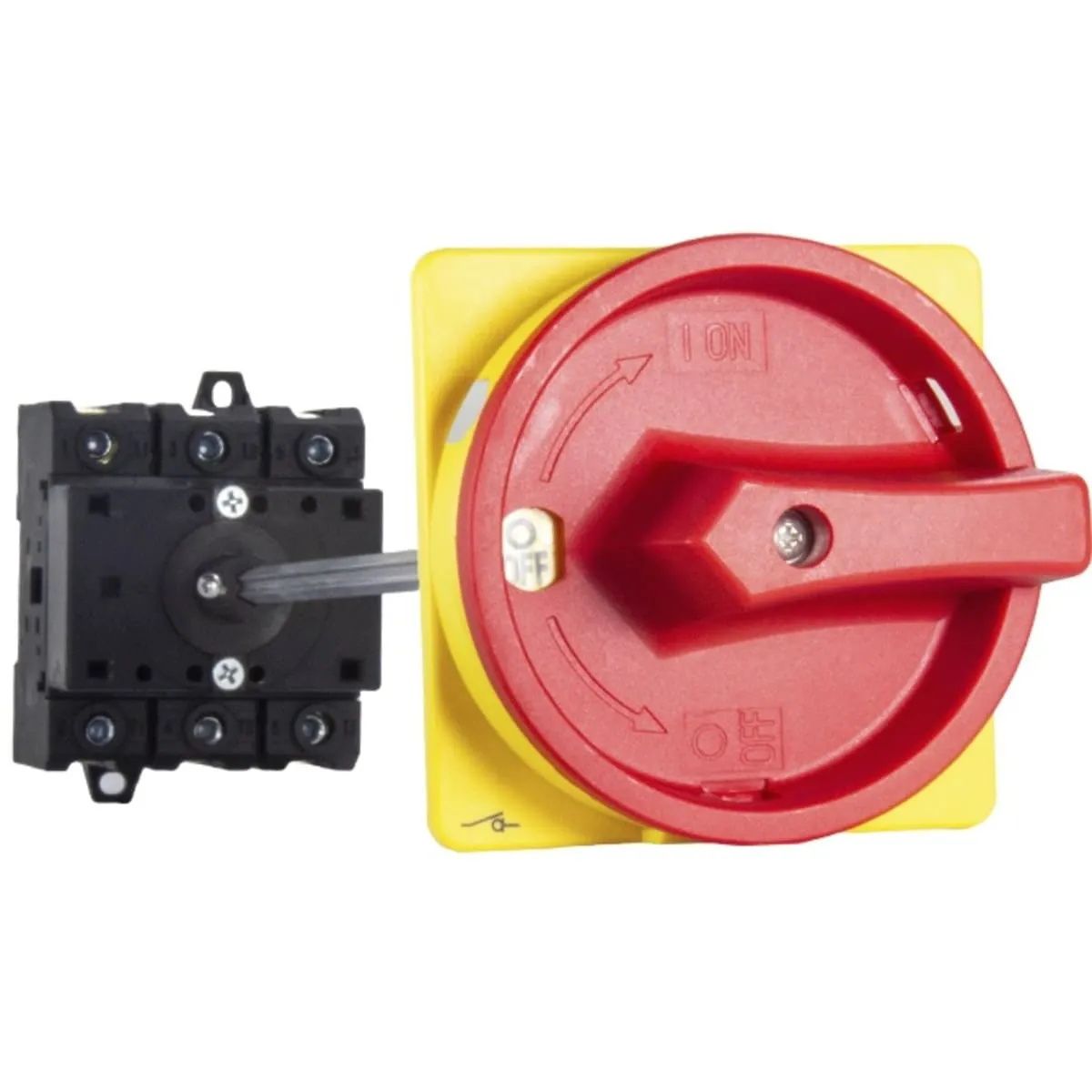 KD5-150-3P CHAVE SECCIONADORA 3 PÓLOS 150A - MONTAGEM FUNDO PAINEL - HASTE 300MM °°