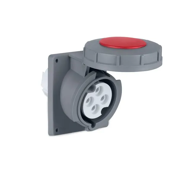 TOMADA INDUSTRIAL EMBUTIR ELGS5046 IP44 16A 4P+T 415V 6H ELGIN  °°