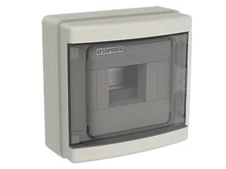 QUADRO DISTR.SOB.IP65 08POLOS SOPRANO °°