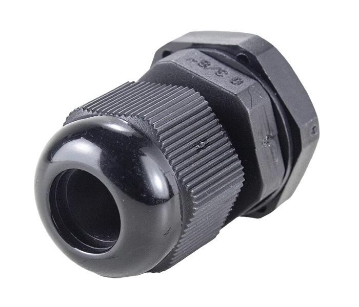 CH-B3/8-10-P PRENSA CABO BSP 3/8" - PRETO METALTEX°°