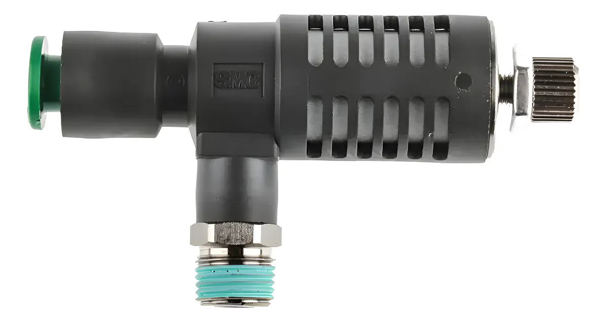 ASV310F-02-08S VALVULA DE ESCAPE RAPIDO COM REGULAGEM 8X1/4 BSPT SERIE 300 °°
