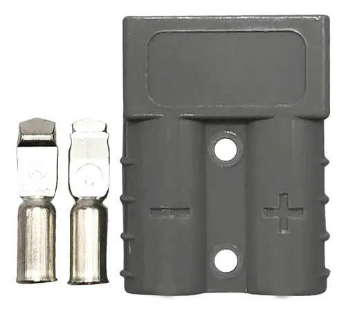 ALOJAMENTO PLASTICO 2 VIAS CINZA + 2 CONTATOS METALICOS BATERIAS 50A BMC2J-CINZA °°
