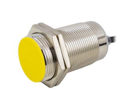 I30-10-CNC SENSOR INDUTIVO FACEADO M30 - SN: 10MM NPN 4 FIOS - 1NA 1NF - C/ PROTEÇÃO CONTRA CURTO CIRCUITO METALTEX°°