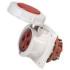TOMADA IND EMBUTIR TEW-125P4H6E53 125A 4 POLOS 6H 380-440 VCA/CC WEG